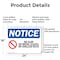 Signmission No Gum No Metal Cleats No Shelled Nuts, 24 in W x Rectangle, Aluminum OS-2PACK-NS-A-1824-L-14638 - alternate 5